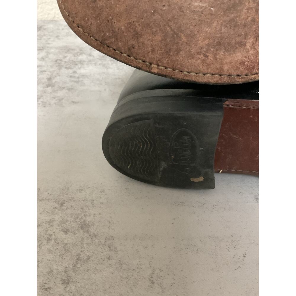 Justin Boots Black Ankle Boots - Picture 10 of 13